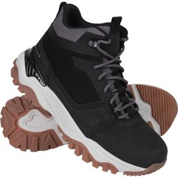 Sierra wasserdichte, legere Wanderstiefel Damen - Schwarz