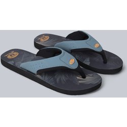 Jekyl Herren-AOP-Flip-Flops - Dunkel-Khaki
