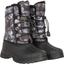 Whistler Bedruckte Kinder Schneestiefel - Schwarz/Weiß