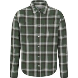 Sandalwood Fleecegefüttertes Herren Hemd - Khaki