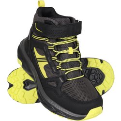 Wander Wasserdichte Kinder Wanderstiefel - Schwarz