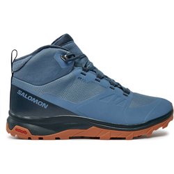 Trekkingschuhe Salomon Outsnap Cswp L47289800 Blau