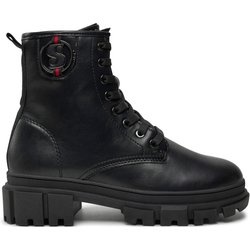 Schnürstiefeletten s.Oliver 5-25210-43 Schwarz