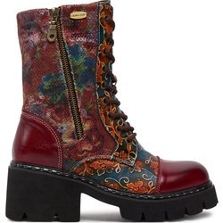 Stiefeletten Laura Vita Kleo 05 Dunkelrot