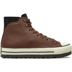 Schnürschuhe Converse Chuck Taylor All Star City Trek Waterproof A08559C Braun