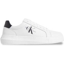 Sneakers Calvin Klein Jeans Chunky Cupsole Monologo YM0YM00681 Weiß