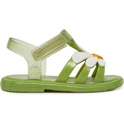 Sandalen Melissa Mini Melissa Hip Bloomy Bb 35902 Grün