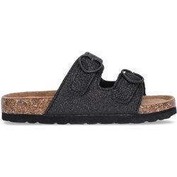 Pantoletten ZigZag Messina Kids Cork Z151002 Schwarz