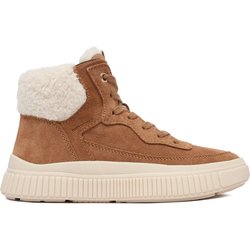 Schnürschuhe Geox J Laquinny Wpf J56NFA 00022 C6627 D Braun
