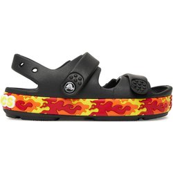 Sandalen Crocs Crocband Cruiser Flames Sandal Kids 211268 Schwarz