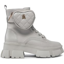 Schnürstiefeletten Steve Madden Tanker-H Bootie SM19000035 SM19000035-287 Écru