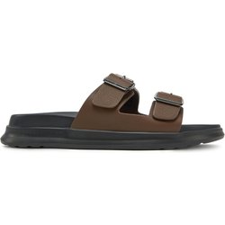 Pantoletten Tommy Hilfiger FM0FM05414 Braun