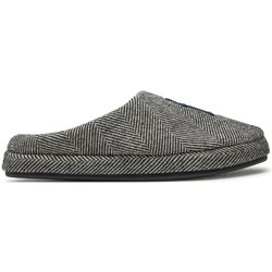 Hausschuhe Tommy Hilfiger Embroi Herringbone House Shoe FM0FM05539 Schwarz