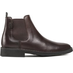 Klassische Stiefeletten Polo Ralph Lauren Talan Chlsea 803754411003 Braun