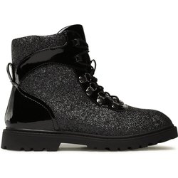 Schnürstiefeletten DeeZee CS5821-02 Schwarz