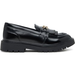 Halbschuhe Tommy Hilfiger Low Cut Shoe T3A4-34011-1453 S Schwarz