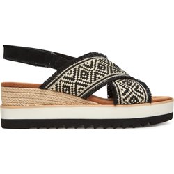 Espadrilles Toms Diana 10021961 Schwarz