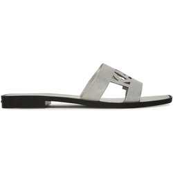 Pantoletten KARL LAGERFELD Skoot II KL80402 Silberfarben