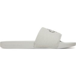 Pantoletten Calvin Klein Jeans Slide Monogram Cv YM0YM01271 Grau