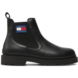 Klassische Stiefeletten Tommy Jeans EM0EM01448 Schwarz