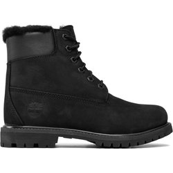 Schnürstiefeletten Timberland 6In Premium Shearling TB0A1U7S0011 Schwarz