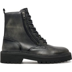 Schnürstiefeletten Pepe Jeans Durham Rub PMS50253 Schwarz