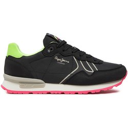 Sneakers Pepe Jeans Brit Neon W PLS40011 Schwarz