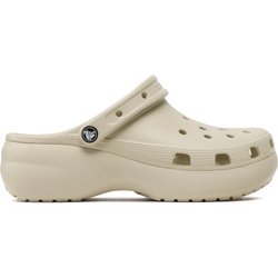 Pantoletten Crocs Classic Platform Clog W 206750 Beige