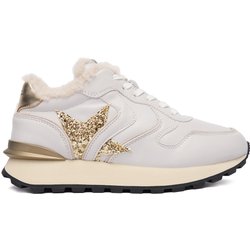 Sneakers Voile Blanche Paris Race Star Fur 2019480-02 Weiß