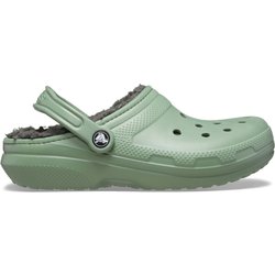 Pantoletten Crocs Classic Lined Clog 203591 Grün