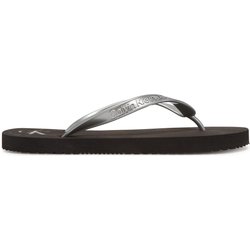Zehentrenner Calvin Klein Jeans Beach Sandal Monologo Tpu YW0YW01719 Silberfarben