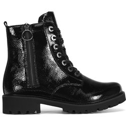 Schnürschuhe Remonte D8671-02 Schwarz