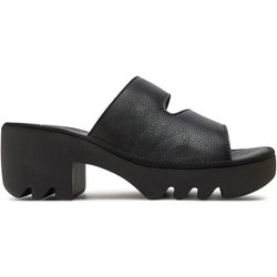 Pantoletten Fly London Techfly P501493004 Schwarz