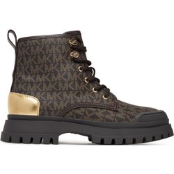 Schnürstiefeletten MICHAEL Michael Kors MK02734211 Braun