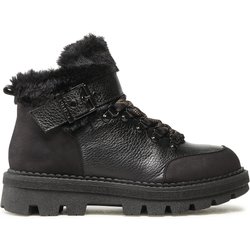 Schnürstiefeletten Pinko Ortica Tronchetto AI 22-23 BLKS1 1H2131 A07H Schwarz