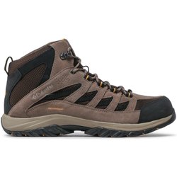 Trekkingschuhe Columbia Crestwood Mid Waterproof BM5371 Braun