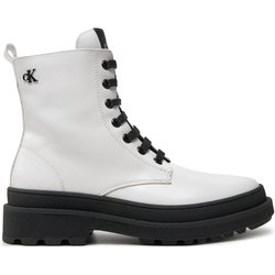 Schnürstiefeletten Calvin Klein Jeans Lace-Up Bootie V4A5-81031-1453 S Weiß