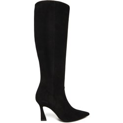 Stiefel Stuart Weitzman Vinnie Zip SM588 Schwarz