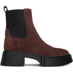 Klassische Stiefeletten Coach Leah Platform CCH89 Braun