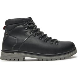 Schnürstiefeletten Kimberfeel Gaspard Schwarz