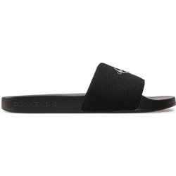Pantoletten Calvin Klein Jeans Slide Monogram Wn YW0YW01835 Schwarz