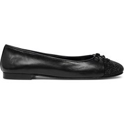 Ballerinas Tory Burch Cap-Toe Pave Ballet 166214 Schwarz