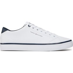 Sneakers Tommy Hilfiger Th Hi Vulc Core Low Leather FM0FM05041 Weiß