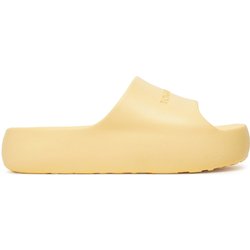 Pantoletten Tommy Jeans Tjw Chunky Pool Slide Ess EN0EN02879 Gelb