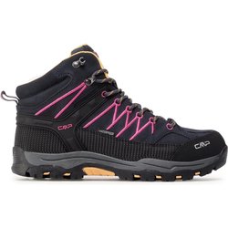 Trekkingschuhe CMP Kids Rigel Mid Trekking Shoes Wp 3Q12944J Schwarz