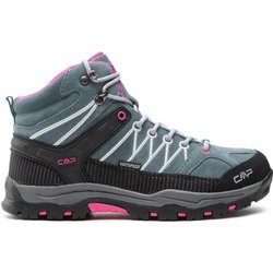Trekkingschuhe CMP Kids Rigel Mid Trekking Shoes Wp 3Q12944J Blau