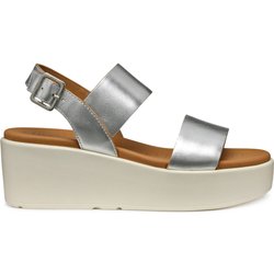 Sandalen Geox D Xand 2.2S D45M1A 000CF C1007 Silberfarben