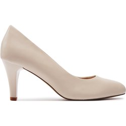 High Heels Caprice 9-22405-42 Écru
