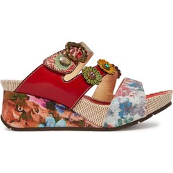 Pantoletten Laura Vita Barry 30 Rot