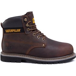Schnürstiefeletten CAT Footwear Powerplant S3 Hro P724629 Braun